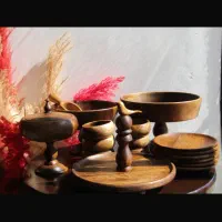 سرویس پذیرایی چوبی|ظروف سرو و پذیرایی|سیرجان, |دیوار