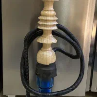 قلیان تنه چوبی