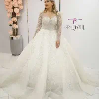 لباس عروس همراه با تور|لباس|نیشابور, کوی یغما|دیوار