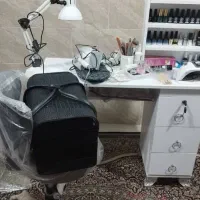 وسایل کاشت ناخن میز صندلی|آرایشی، بهداشتی، درمانی|کرمان, |دیوار