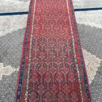 فرش ۱۲ متری ماشینی و کناره ۱×۳ دستبافت