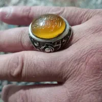 انگشتر نقره عقیق ناب یمنی کهنه|جواهرات|تیران, |دیوار