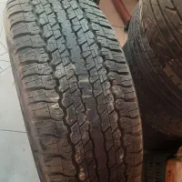 ۴ حلقه لاستیک دانلوپ در حد نو 265 65 R17