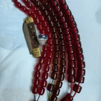 فروش سه عدد تسبیح انگشتر لعل کهنه چاقو دسته شاخ