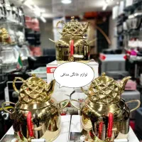 کتری قوری طرح ترک طلایی R.S.KA