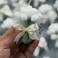 گیفت دسته گل لاله مناسب عقد و عروسی و مراسمات