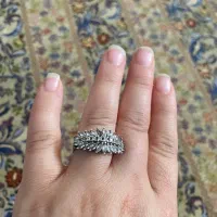 انگشتر نقره جواهری