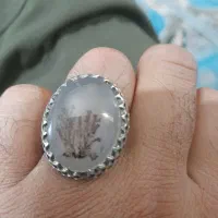 انگشتر نقره نگین شجر|جواهرات|اردبیل, |دیوار