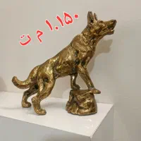مجسمه برنجی اتوپرس ژانومه میزجزیره تابلوفرش|اتو و لوازم اتو|مشهد, گلبرگ|دیوار