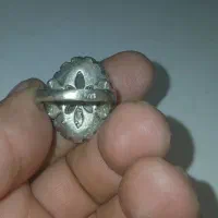 انگشتر نقره اوپال شجر و عقیق