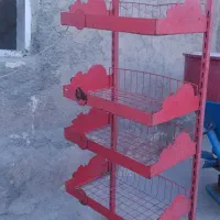 قفسه مغازه  اهنی