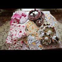 دوخت انواع دم کنی دستگیره سفره دو طرفه نمگیر