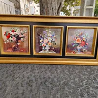 تابلو سه تیکه مدل های فرانسوی|تابلو، نقاشی، عکس|تهران, کیانشهر|دیوار