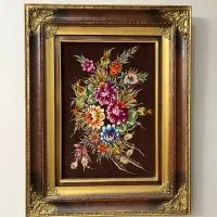 تابلو فرش دست بافت با قاب