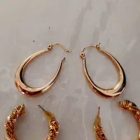 گوشواره ژوپینگ شبیه طلا|بدلیجات|اصفهان, شمس آباد|دیوار