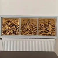 تابلو سه بعدی برجسته|تابلو، نقاشی، عکس|علی‌آباد کتول, |دیوار