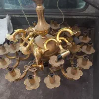 لوستر های برنزی وابکاری طلاسالم وشکسته خریدوفروش