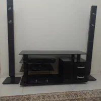 میز تلویزیون شیشه ای