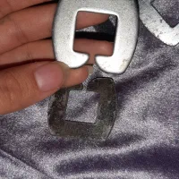 حلقه ی مربعی آهن گالوانیزه شده