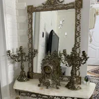 خرید فروش لوستر برنز و اینه کنسول برنز لوازم برنزی
