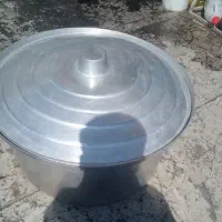 قابلمه بزرگ روحی و گاز تک شعله