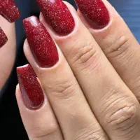 کاشت ناخن تخ فیف