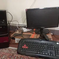 کامپیوتر شامل مانیتور و کیس وکیبورد و اسپیکر|رایانه رومیزی|ملارد, |دیوار