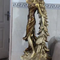 مجسمه پلی استر طلایی لامپ دار|مجسمه، تندیس، ماکت|اسلامشهر, شهرک واوان|دیوار