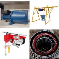 سیم پیچی وتعمیرات پمپ آب.کفکش.دریل وسنگ فر.بالابر.