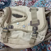 کیف دوشی برزنت اصل وچرم اصل ضخیم