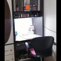 کتابخانه ومیز کامپیوتر،تمیز وسالم درحد نو