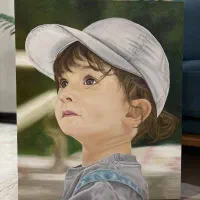 نقاشی چهره|تابلو، نقاشی، عکس|اصفهان, خانه اصفهان|دیوار