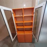 کمد کتابخانه ام دی اف ترک کاملا سالم|کتابخانه، شلف، قفسه‌های دیواری|تهران, نازی‌آباد|دیوار