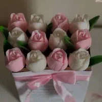 شمع گل لاله|صنایع دستی و سایر لوازم تزئینی|قم, نیروگاه|دیوار