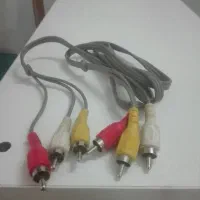 سه عدد کابل صوتی تصویری