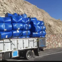 بشکه پلاستیکی موجود در حد اک