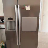 یخچال ساید بای ساید ۳۴ فوت بوش مدل ۴۰۴ رنگ استیل|یخچال و فریزر|تهران, جردن|دیوار