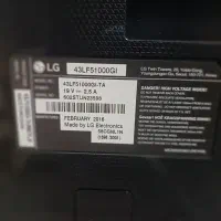 تلویزیون ال جی led LG 43|تلویزیون و پروژکتور|مشهد, جاهد شهر|دیوار