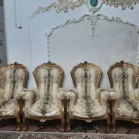 مبل سلطنتی ۹نفره|مبلمان خانگی و میز عسلی|مراغه, |دیوار