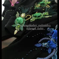 دوخت کت مجلسی جواهردوزی و درباردوزی خاص