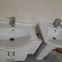 دو عدد رو شویی همراه با شیر و شلنگ|لوازم سرویس بهداشتی|قدس, شهرقدس|دیوار