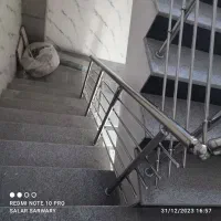 نرده استیل حفاظ استیل نرده شیشه ای|خدمات پیشه و مهارت|تهران, سلیمانی|دیوار