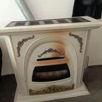 بخاری شومینه ای جوادیه در حیاط