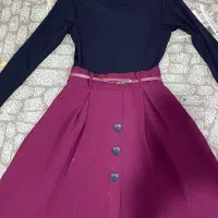 بلوز و دامن سرهمی ، مناسب یلدا ،قیمت دویست پنجاه