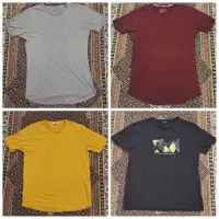 ۶ عدد لباس مردانه تابستانی لارج و ایکس لارج