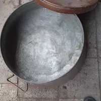 دیگ مسی آنتیک وقدیمی|کلکسیون اشیاء عتیقه|بیرجند, |دیوار