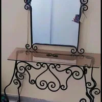 کنسول وآینه فرفورژه
