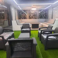 باغ استخر اب گرم جکوزی ۵خوابه (دارای مجوز گردشگری)|اجارهٔ کوتاهمدت ویلا و باغ|همایجان, |دیوار