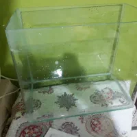 اکواریوم شیشه خم35 در20در30 حدودا