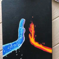 سفارش طراحی و نقاشی روی بوم